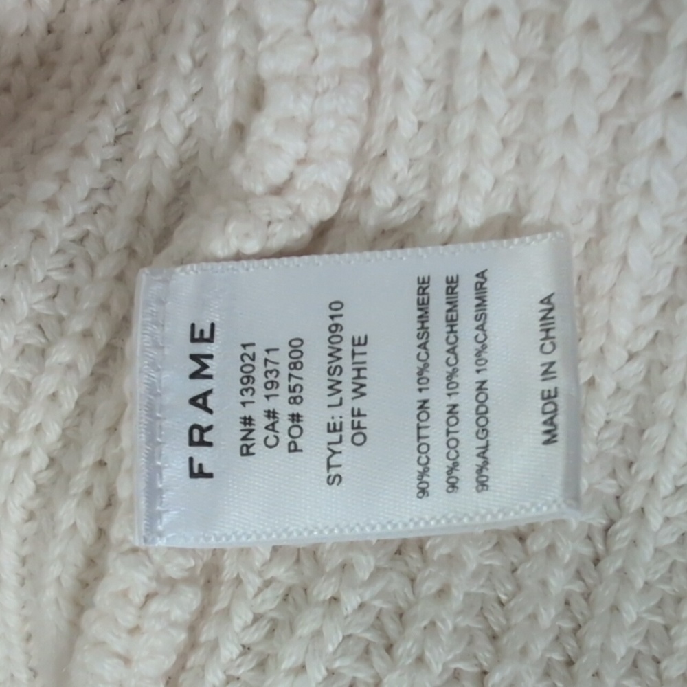 FRAME Drop Needle Crew Neck Sweater - Picture 9 of 9